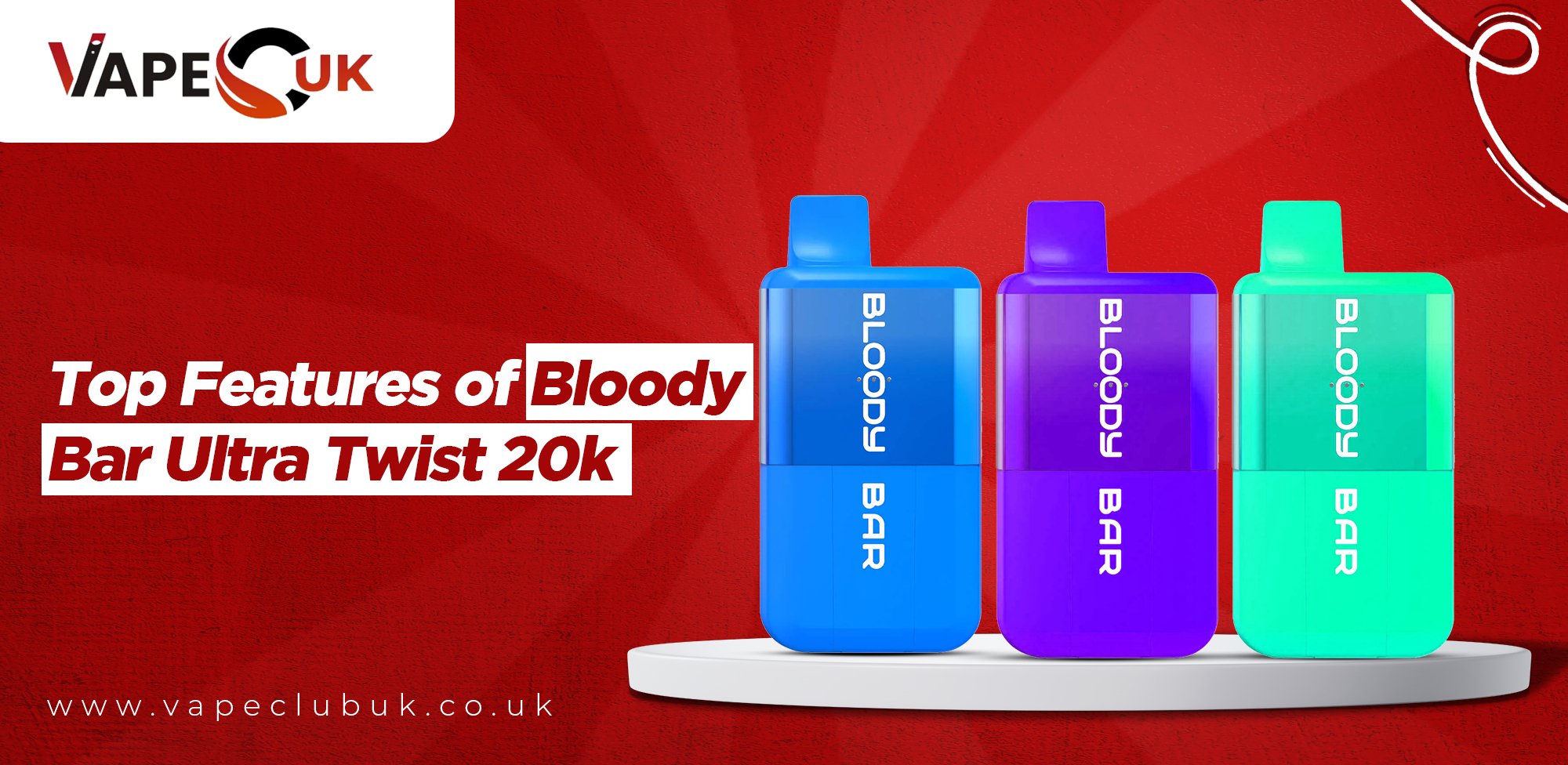 Top Features of Bloody Bar Ultra Twist 20000