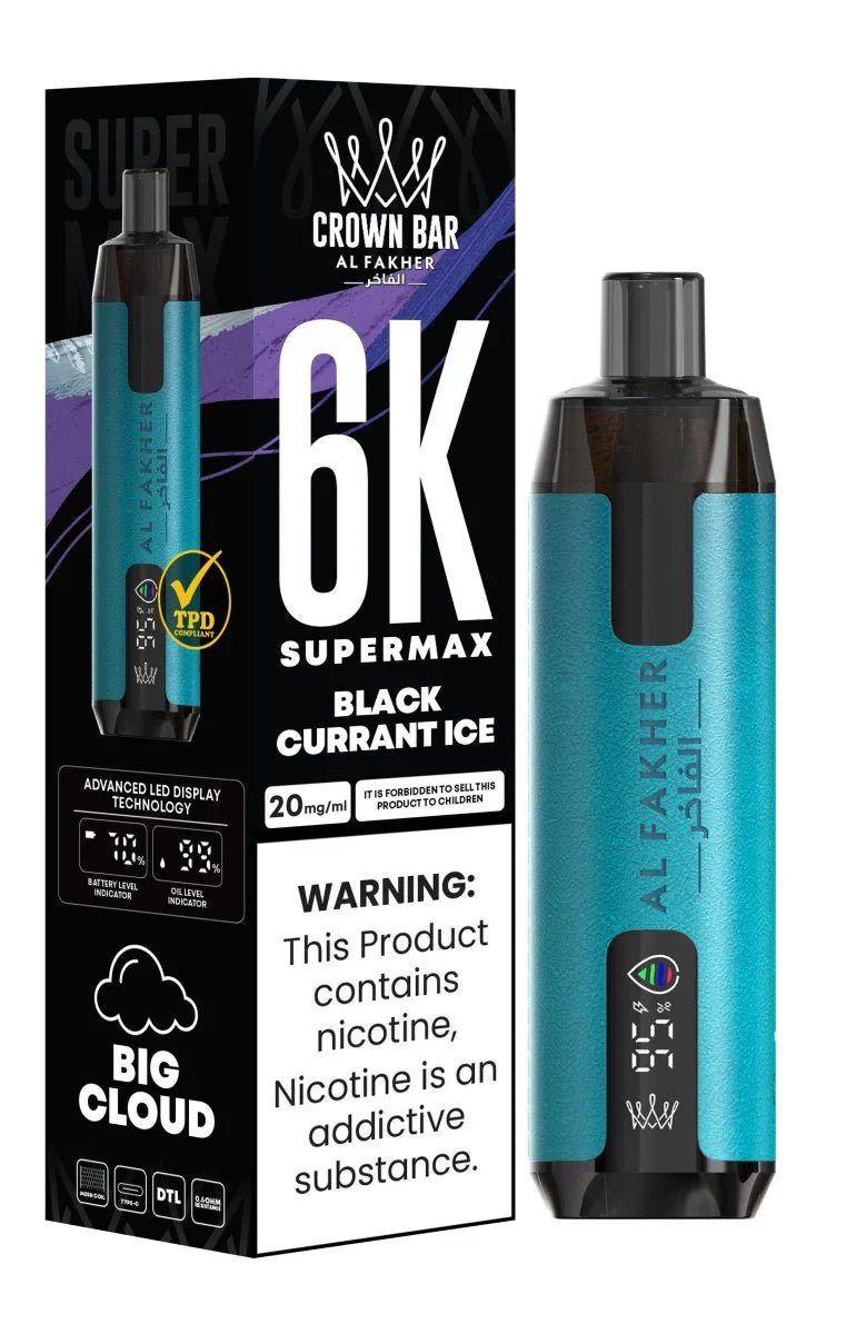 Al Fakher Supermax 6000 Puffs Disposable Vape - Vape Club UK