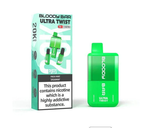 Bloody Bar Ultra Twist 20000 Puffs Disposable Vape (Box of 10) Vape Club UK