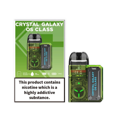 Crystal Galaxy Os Class Pod System Kit - #Simbavapeswholesale#