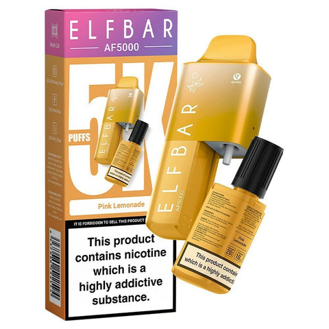 Elfbar AF5000 Puffs Disposable Vape Device Vape Club UK