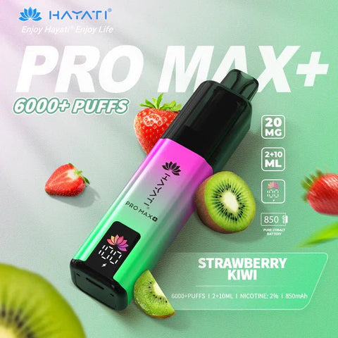 Hayat Pro Max+ 6000 Puffs Disposable Vape Vape Club UK