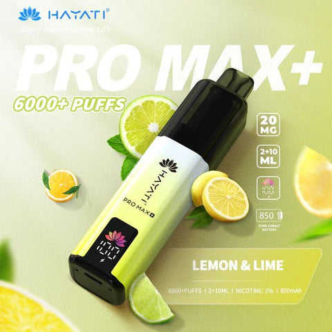 Hayat Pro Max+ 6000 Puffs Disposable Vape Vape Club UK