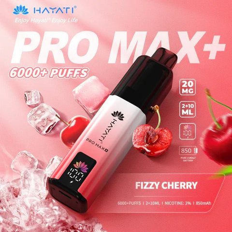 Hayat Pro Max+ 6000 Puffs Disposable Vape Vape Club UK