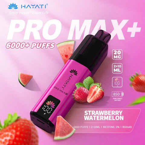 Hayat Pro Max+ 6000 Puffs Disposable Vape Vape Club UK