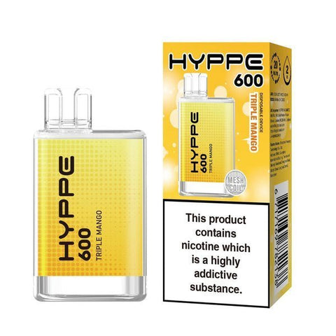 Hyppe 600 Crystal Disposable Vape Pod (Pack of 10) Vape Club UK