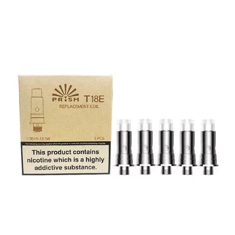 INNOKIN - T18E - COILS (Pack of 5) Vape Club UK