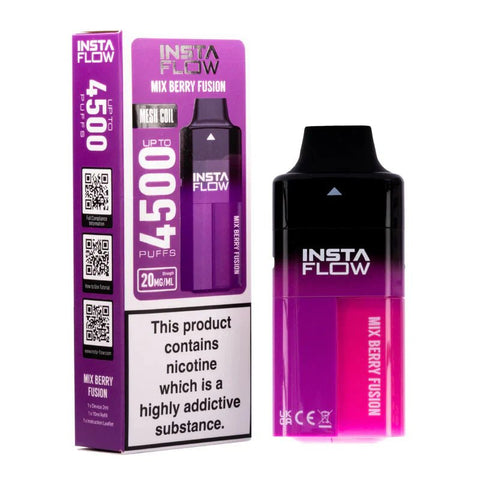 Instaflow 4500 Disposable Vape Kit (Box of 6) Vape Club UK