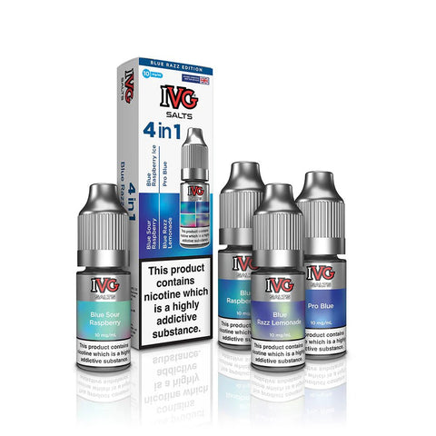 IVG 4 In 1 Salts Pack of 5 Vape Club UK