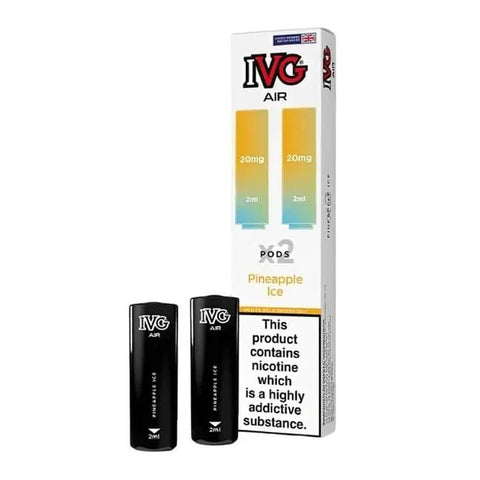 IVG Air Series 4 in 1 prefilled pods (Box of 10) Vape Club UK