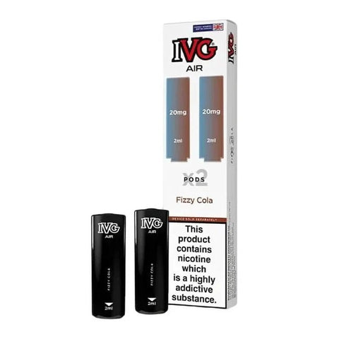 IVG Air Series 4 in 1 prefilled pods (Box of 10) Vape Club UK