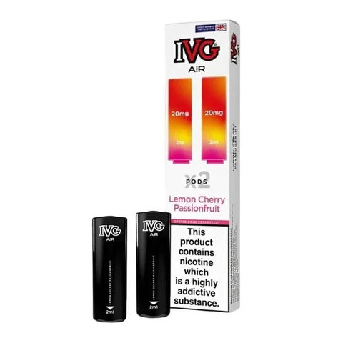 IVG Air Series 4 in 1 prefilled pods (Box of 10) Vape Club UK