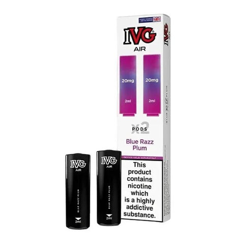 IVG Air Series 4 in 1 prefilled pods (Box of 10) Vape Club UK