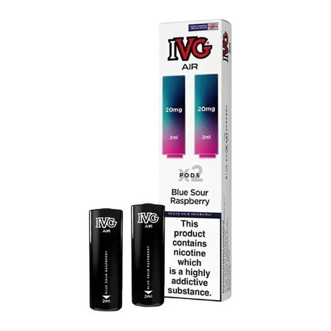 IVG Air Series 4 in 1 prefilled pods (Box of 10) Vape Club UK