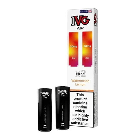 IVG Air Series 4 in 1 prefilled pods (Box of 10) Vape Club UK