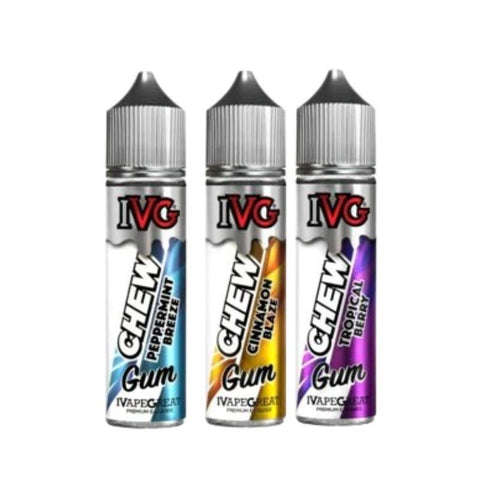 IVG Gum Range 50ml E-liquids Vape Club UK