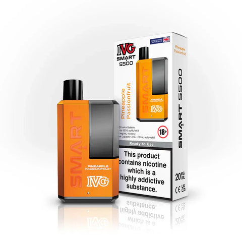 IVG Smart 5500 Disposable Vape (Box of 5) Vape Club UK