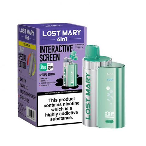 Lost Mary 4 in 1 Disposable Pod Kit (Box of 5) Vape Club UK