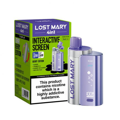 Lost Mary 4 in 1 Disposable Pod Kit (Box of 5) Vape Club UK