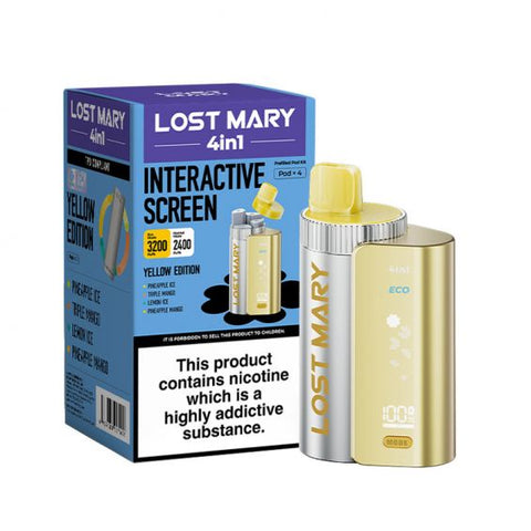 Lost Mary 4 in 1 Disposable Pod Kit (Box of 5) Vape Club UK