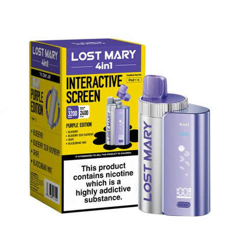 Lost Mary 4 in 1 Disposable Pod Kit Vape Club UK