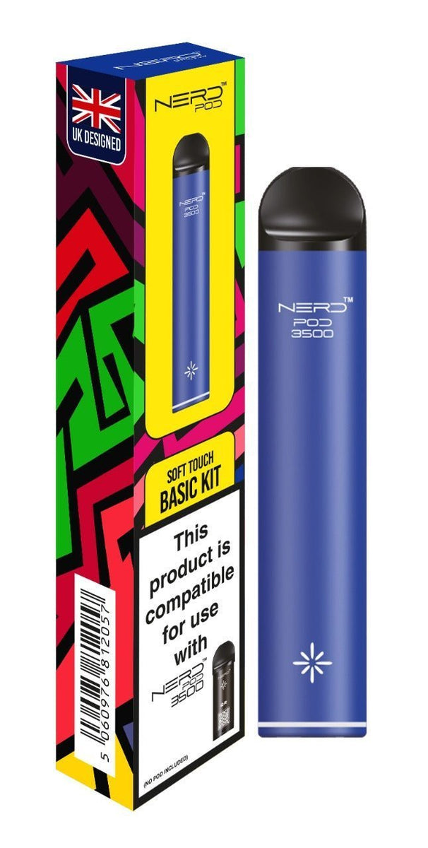 Nerd Pod Soft Touch Basic Kit - Vape Club UK