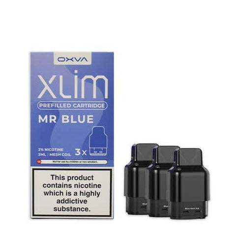 Oxva Xlim Prefilled E - Liquid Pods Cartridges - Pack Of 3 Vape Club UK