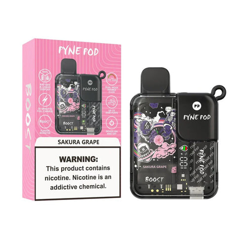 Pyne Pod Boost 8500 Puffs Disposable Vape (Box of 10) Vape Club UK