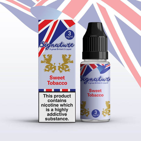 Signature - Sweet Tobacco - 10ml E-liquids (Pack of 10) Vape Club UK