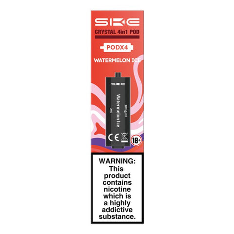 SKE Crystal 2400 4 in 1 Prefilled Pods (Box of 40) Vape Club UK