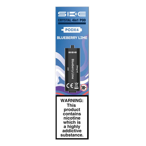 SKE Crystal 2400 4 in 1 Prefilled Pods (Box of 40) Vape Club UK