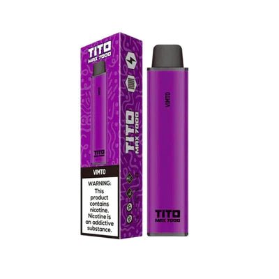 Tito Max 7000 Disposable Vape Pod Device Pack of 10 Vape Club UK