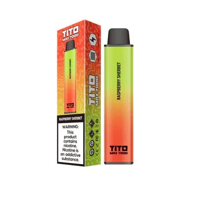 Tito Max 7000 Disposable Vape Pod Device Pack of 10 Vape Club UK