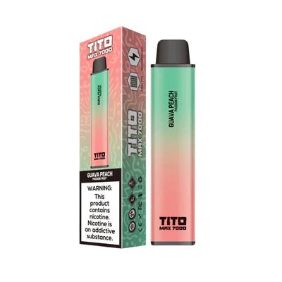 Tito Max 7000 Disposable Vape Pod Device Pack of 10 Vape Club UK