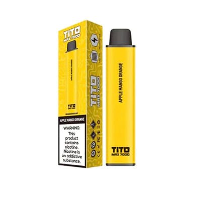 Tito Max 7000 Disposable Vape Pod Device Pack of 10 Vape Club UK