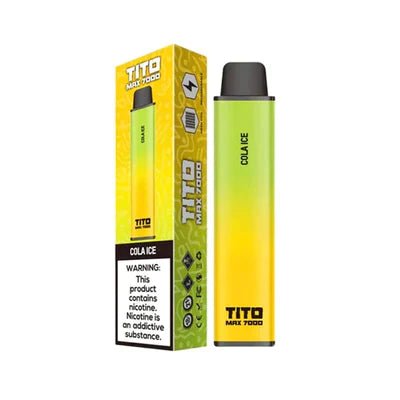 Tito Max 7000 Disposable Vape Pod Device Pack of 10 Vape Club UK