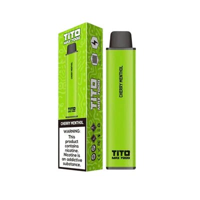 Tito Max 7000 Disposable Vape Pod Device Pack of 10 Vape Club UK