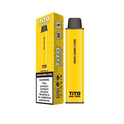 Tito Max 7000 Disposable Vape Pod Device Pack of 10 Vape Club UK