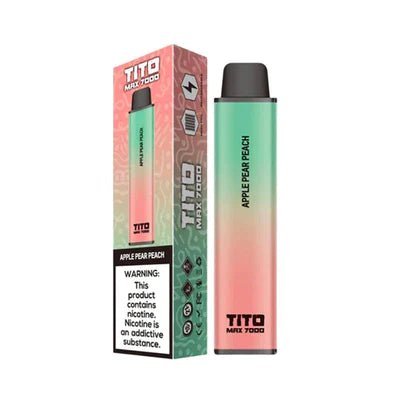 Tito Max 7000 Disposable Vape Pod Device Pack of 10 Vape Club UK