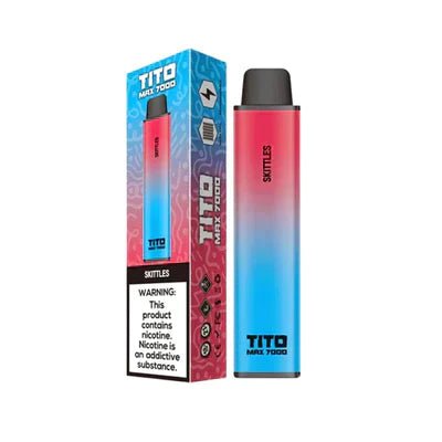 Tito Max 7000 Disposable Vape Pod Device Pack of 10 Vape Club UK