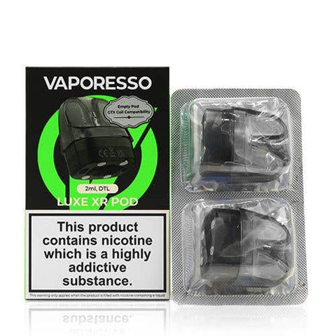 Vaporesso Luxe XR Replacement Pods - Pack Of 7 Vape Club UK