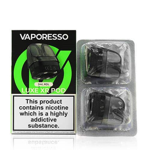 Vaporesso Luxe XR Replacement Pods - Pack Of 7 Vape Club UK