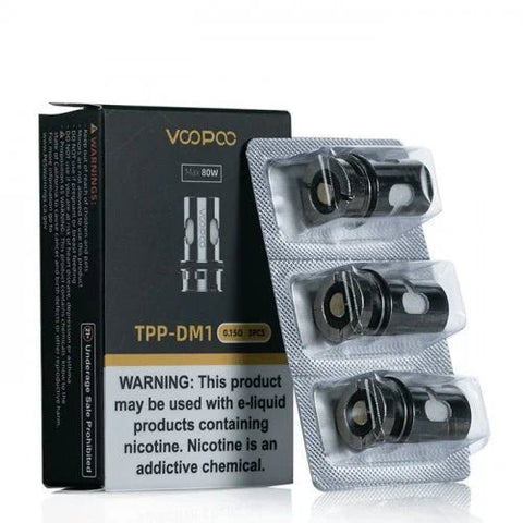 VOOPOO TPP - DM1 Coil 0.15ohm 3PCS/Pack Vape Club UK