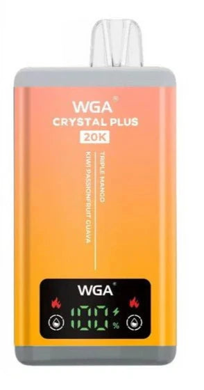 WGA Crystal Plus 20000 Disposable Vape 2 - in - 1 Rechargeable Vape Club UK