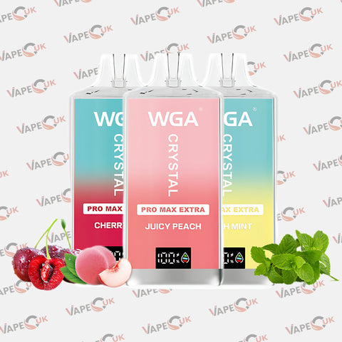 WGA Crystal Pro Max Extra 15000 Puffs - Gummy Bear Vape Club UK