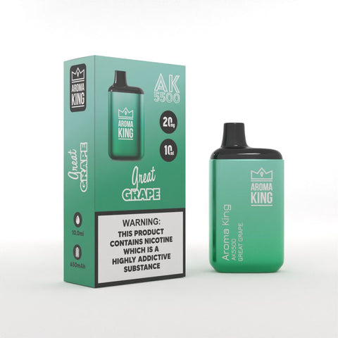 Aroma King AK5500 Metallic Disposable Vape Pod vapeclubuk.co.uk