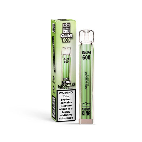 Aroma King Gem 600 Disposable Vape Pod Pack of 10 Vape Club UK