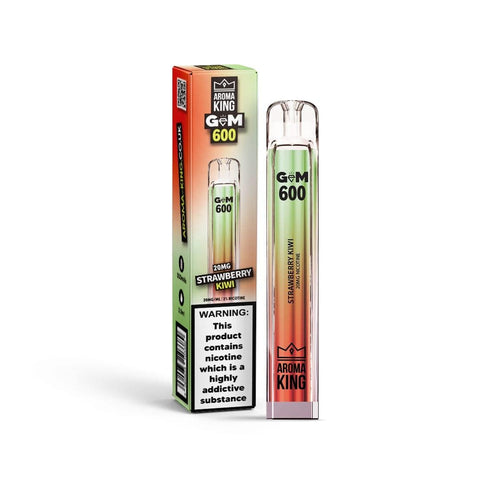 Aroma King Gem 600 Disposable Vape Pod Pack of 10 Vape Club UK