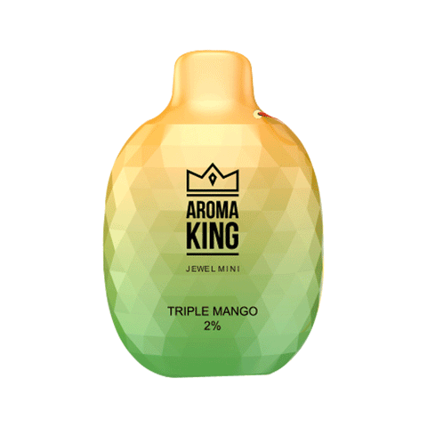 Aroma King Jewel Mini 600 Disposable Vapes Puff Pod Box of 10 vapeclubuk.co.uk