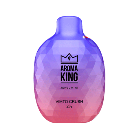 Aroma King Jewel Mini 600 Disposable Vapes Puff Pod Box of 10 vapeclubuk.co.uk